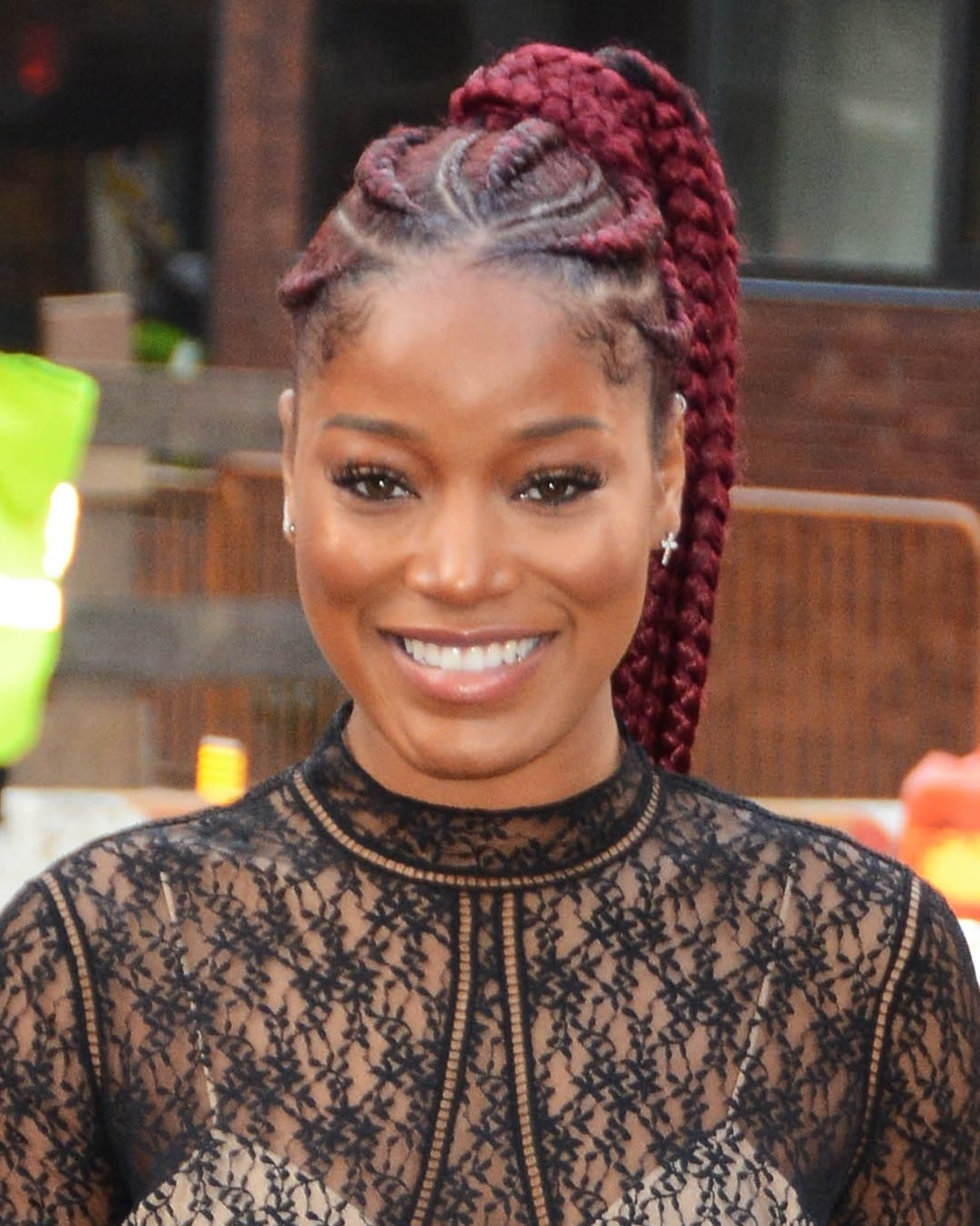Burgundy Cornrows In A High Ponytail Burgundy Cornrows In A High Ponytail — Classy Cornrows Hairstyles