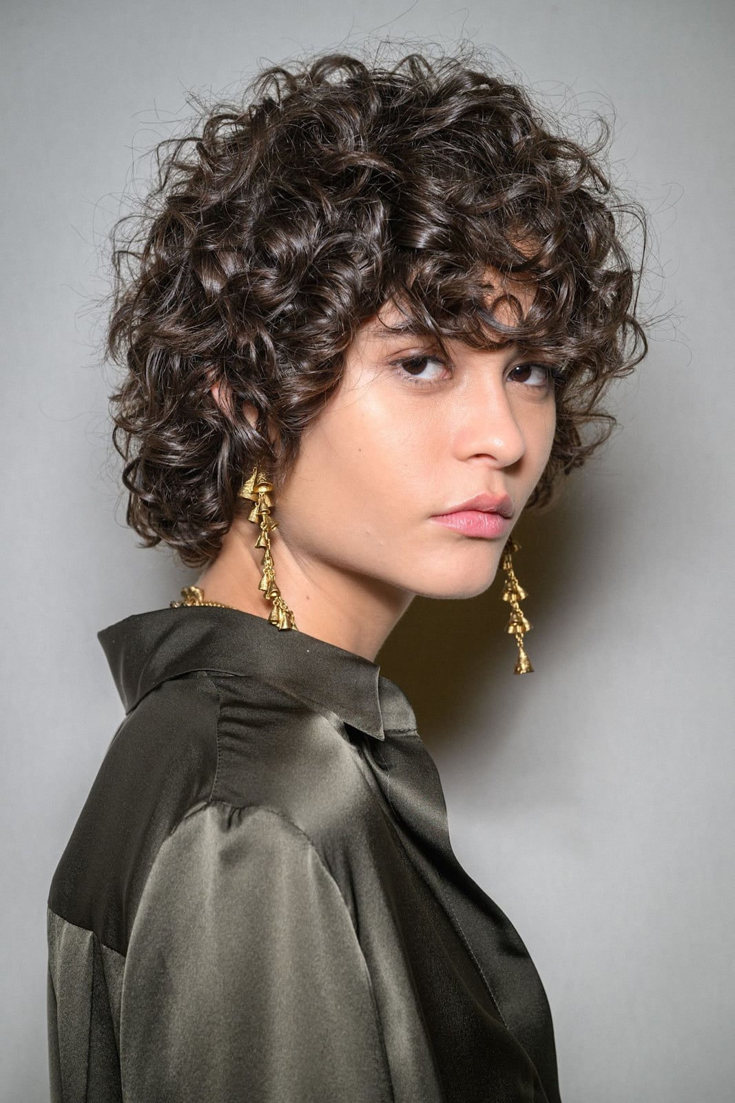 Classic Finger Wave Pixie Black Hair — Classy Curly Pixies