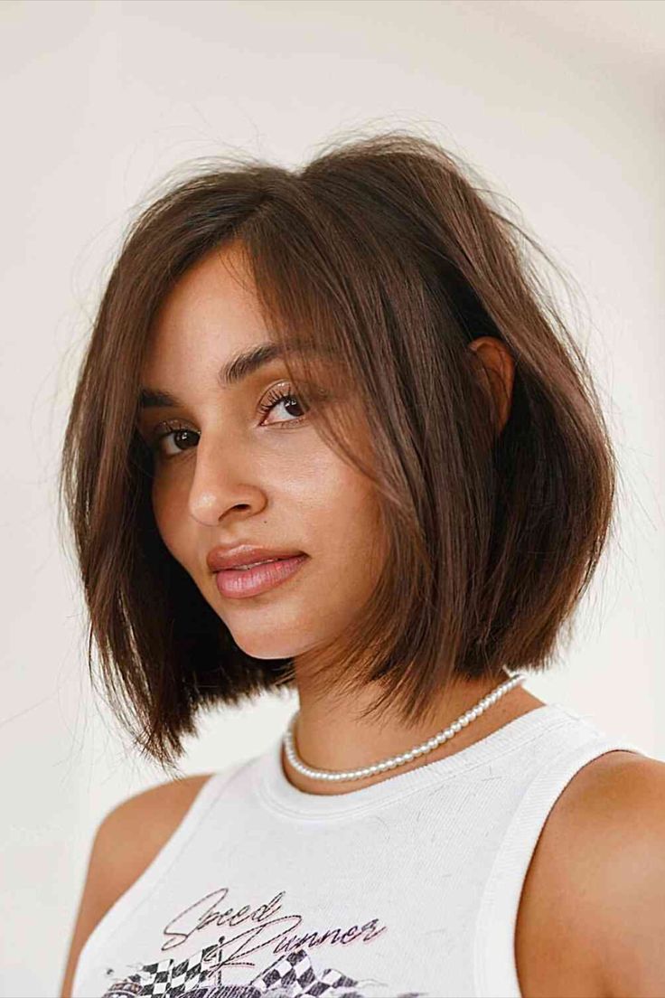 Collarbone Bob With Face Framing Layers — Classy Cut Bob