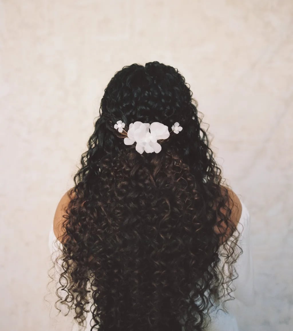 Half Up With Loose Curls — Classy Dance Hair