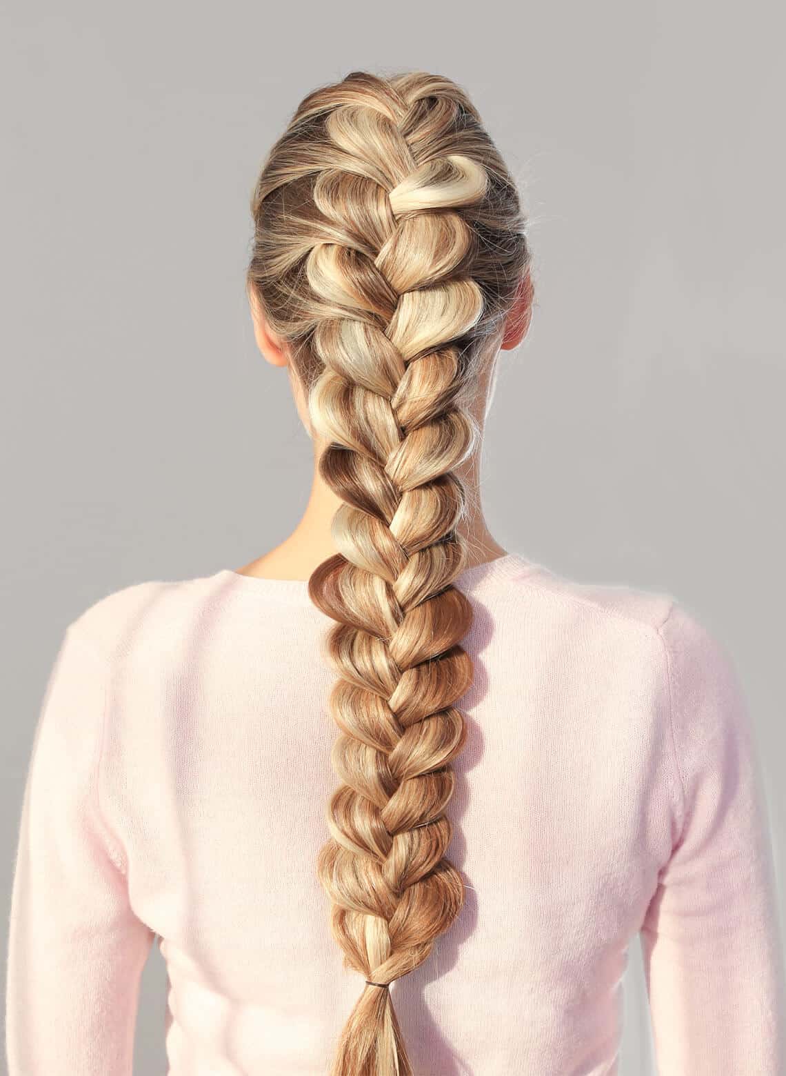 Thick Blonde Dutch Braid — Classy Dance Hairstyles