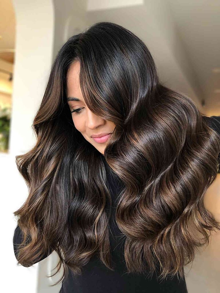 35 Classy Dark Brown Balayage Hair Color Ideas 2027