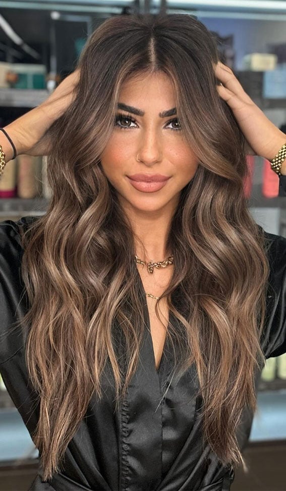 Deep Dark Brown With Rich Chocolate Balayage Deep Dark Brown With Rich Chocolate Balayage — Classy Dark Brown Balayage