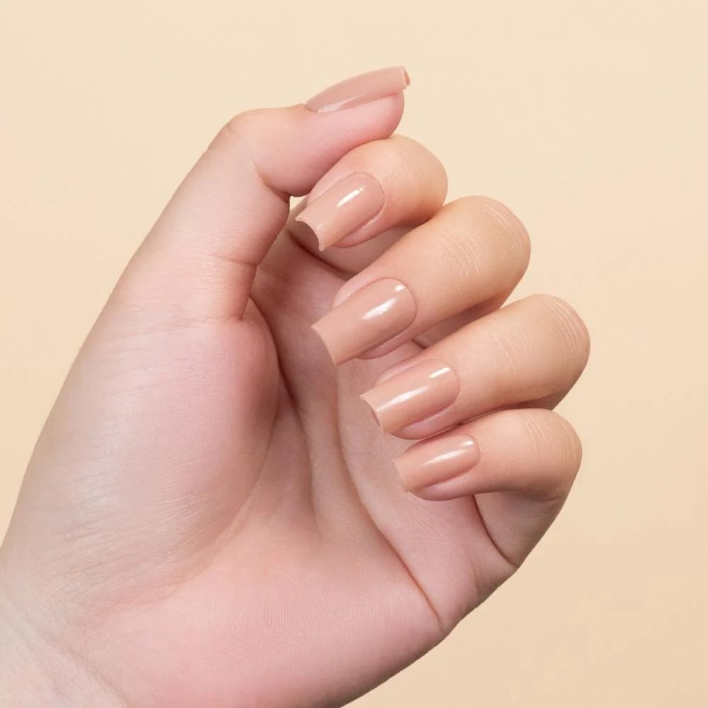 Medium Almond Floral and Bee Design Nails — Classy Dip Nails