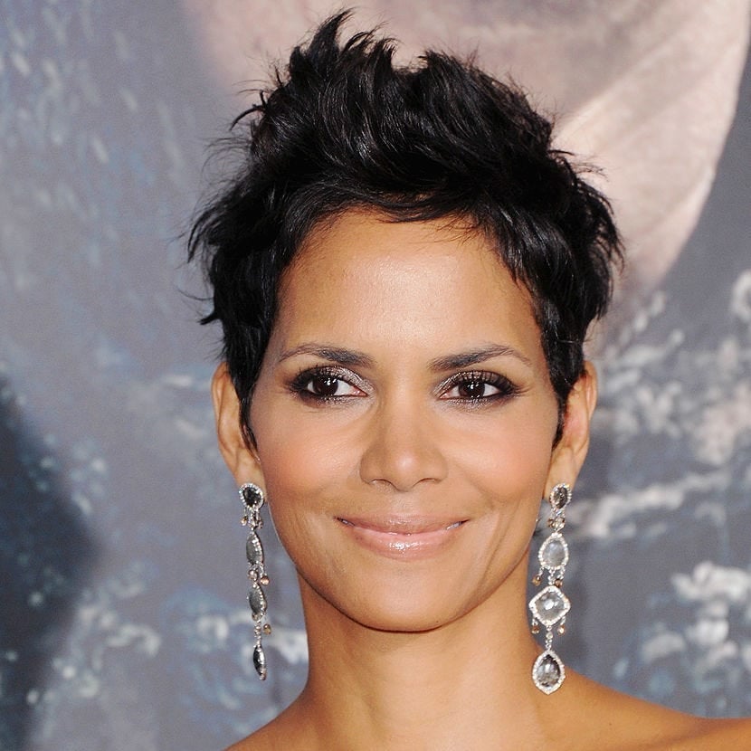Thick Dark Brown Pixie With Spiky Bangs Thick Dark Brown Pixie With Spiky Bangs — Classy Edgy Pixie