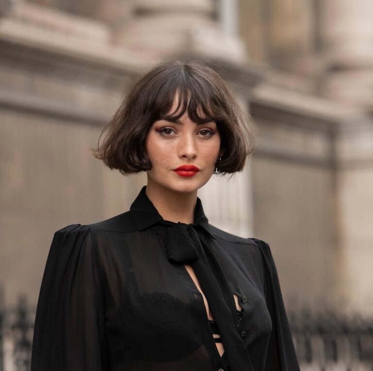 32 Classy French Bob with Bangs Haircuts 2027