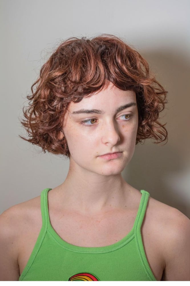 Textured Dark Brown Bob With Blunt Bangs Textured Dark Brown Bob With Blunt Bangs — Classy French Bob with Bangs