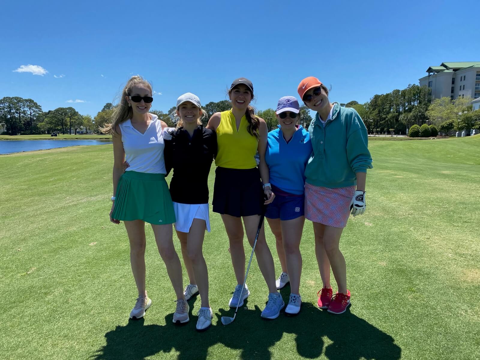 Assorted Golf Outfits with Polo Shirts and Skirts Assorted Golf Outfits with Polo Shirts and Skirts — Classy Golf Outfits