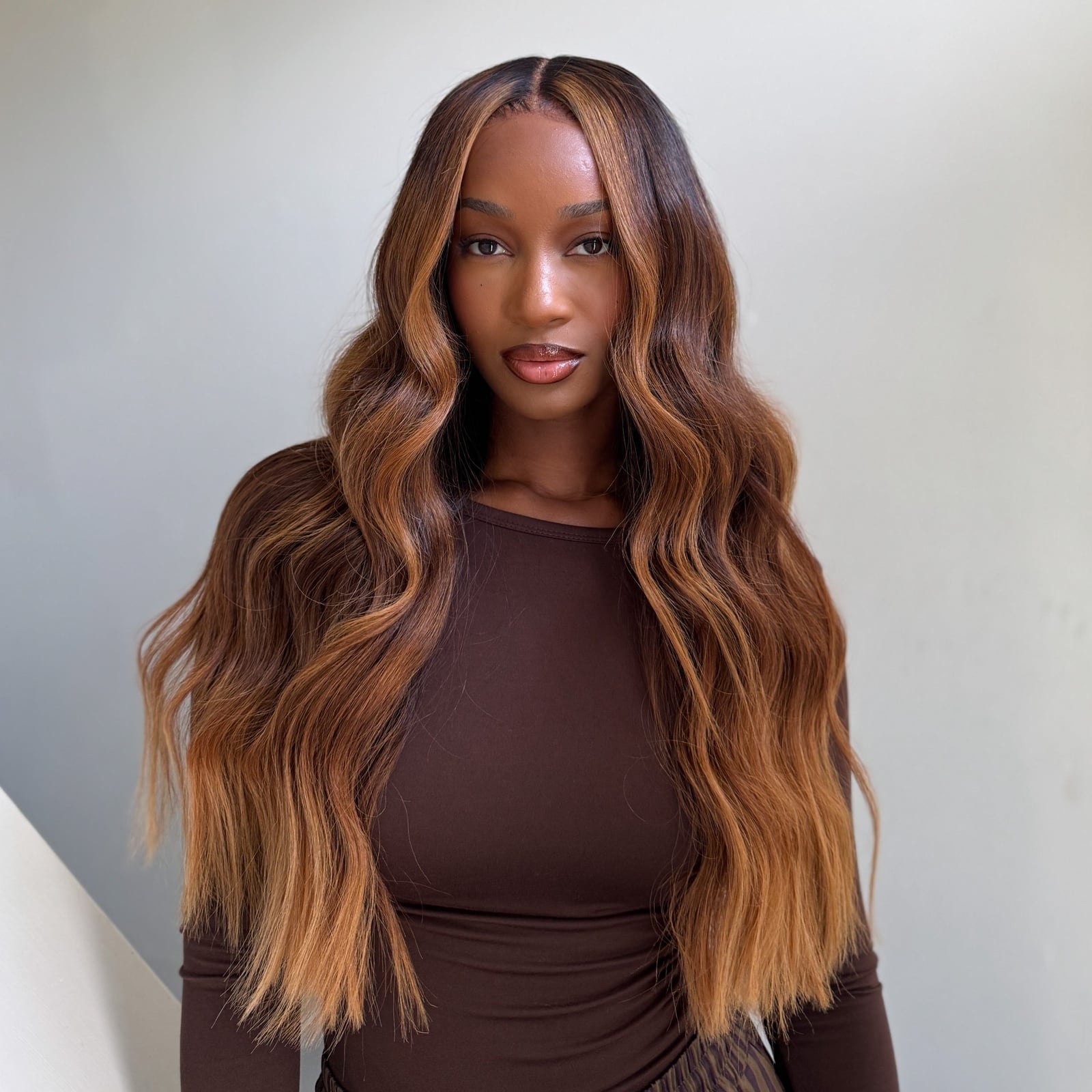 Mid-Back Honey Blonde Balayage — Classy Hair Growth Tips