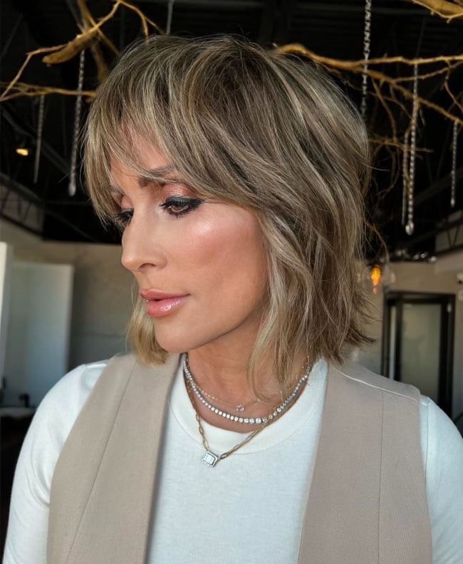 Collarbone Shag With Choppy Layers — Classy Hair Trends for Women