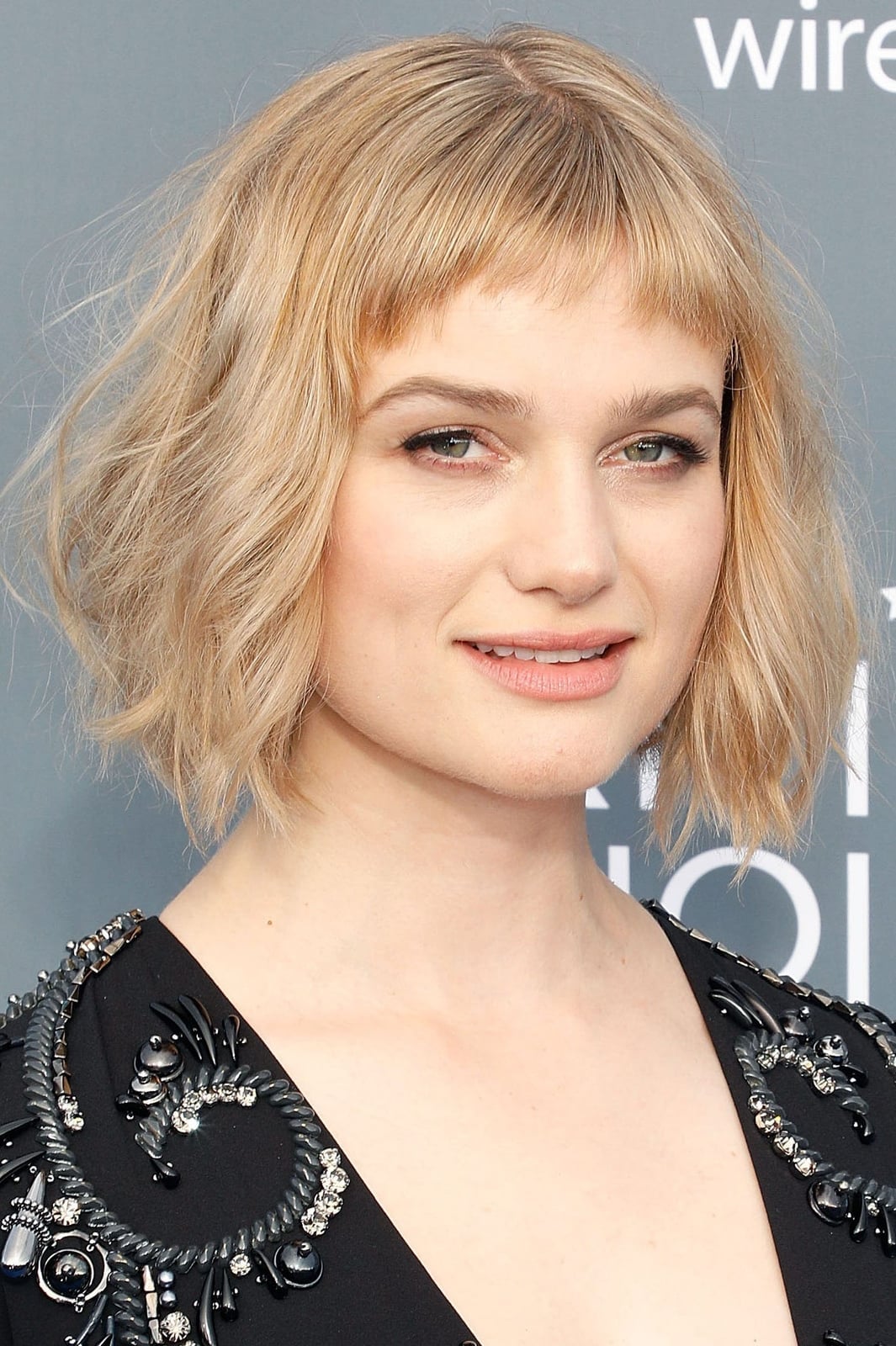 Textured Bob With Wispy Bangs — Classy Hair with Bangs