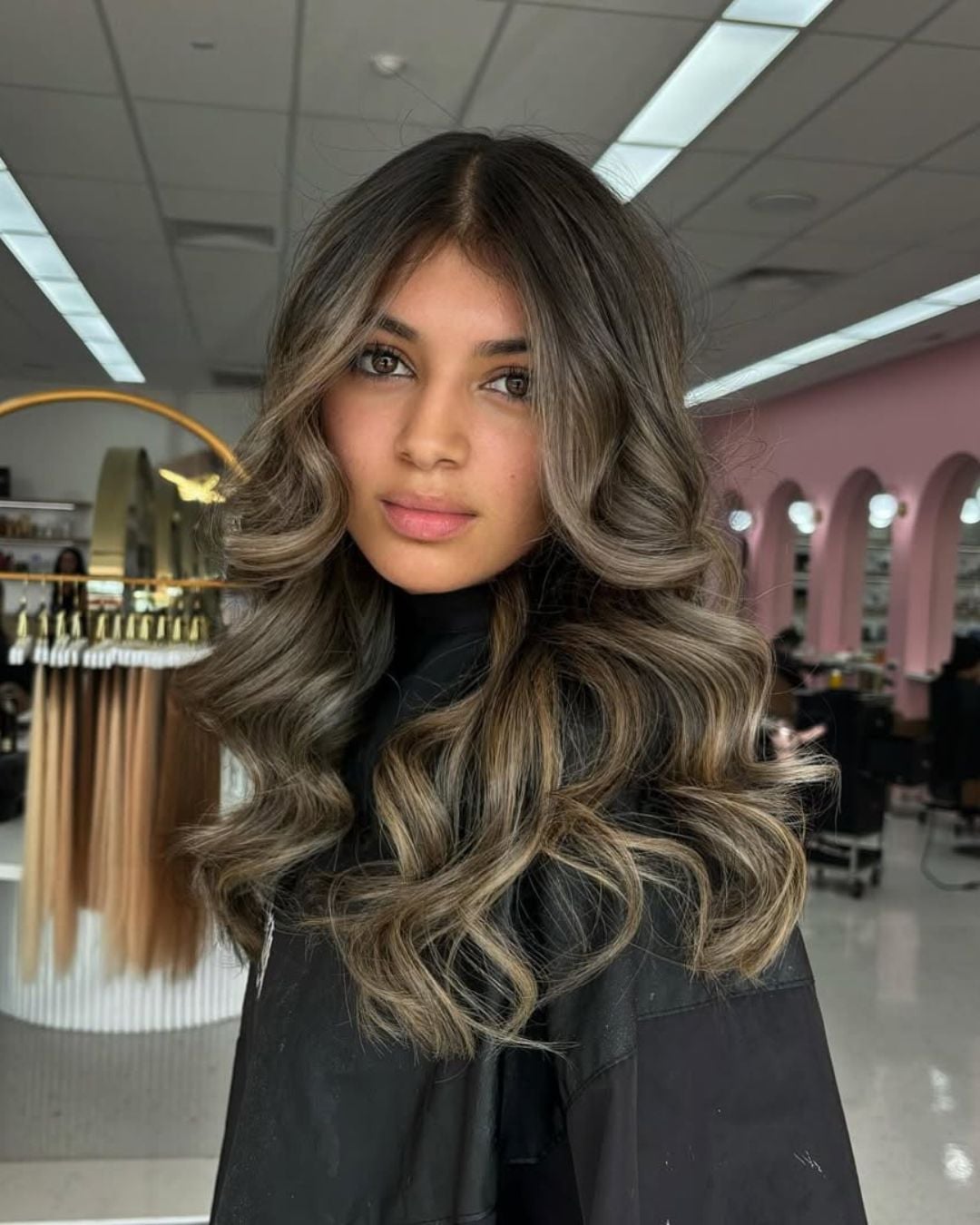 Dark Brown With Blonde Highlights And Layers Dark Brown With Blonde Highlights And Layers — Classy Haircuts for Long Hair