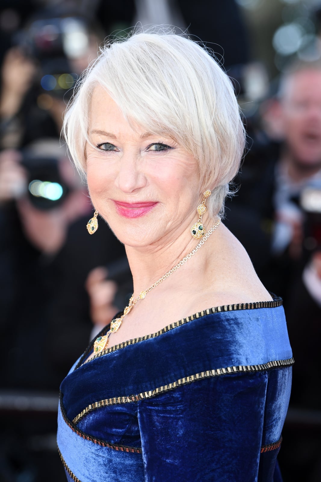 Polished Silver Bob With Side Swept Bangs — Classy Hairstyles for Women over 50