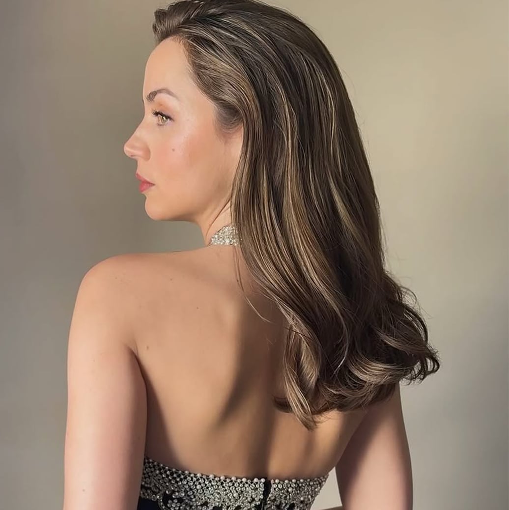 Shoulder-Length Ash Brown With Ash Blonde Strands — Classy Highlights on Brown Hair