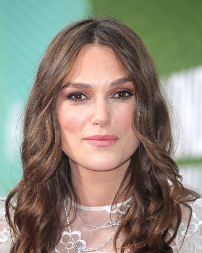 Shoulder Length Waves With Natural Highlights — Classy Highlights on Dark Brown