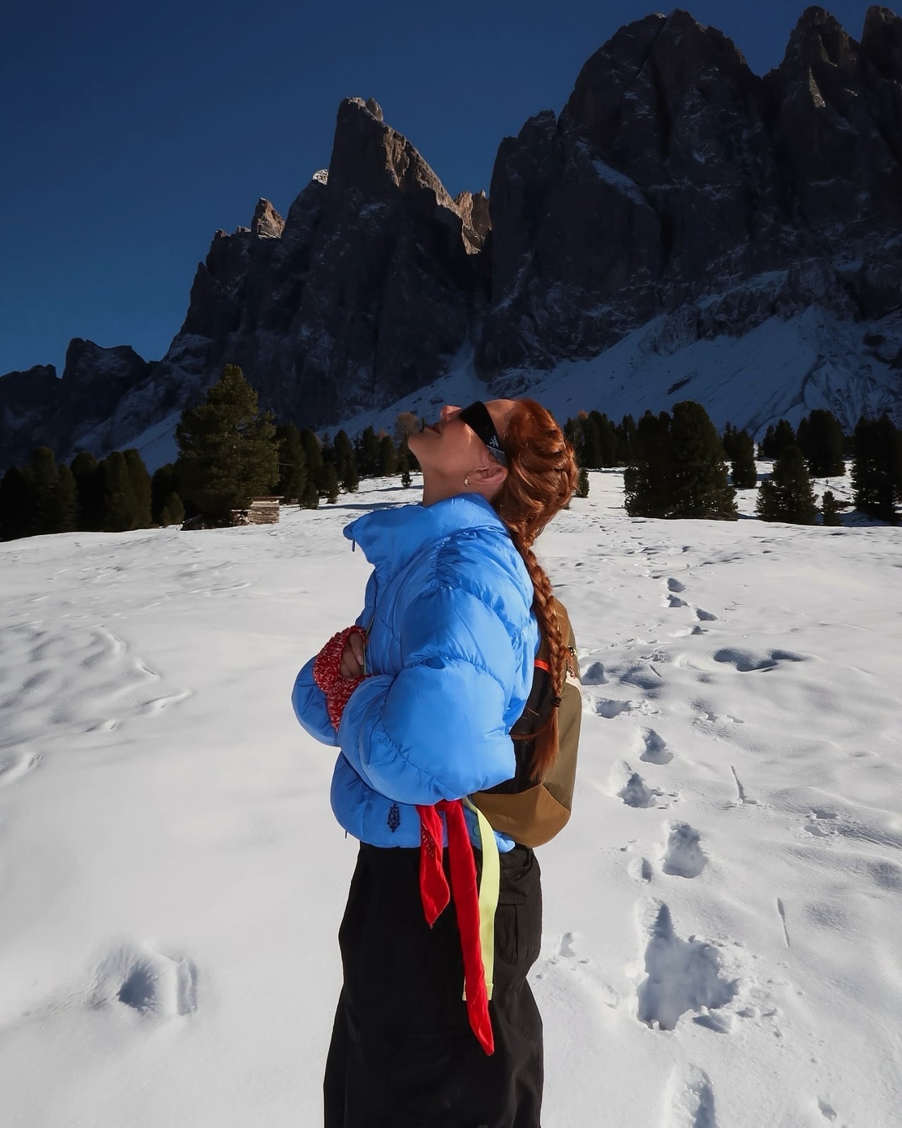 Thick Wavy Red Braid Mid-Back — Classy Hiking Hairstyles