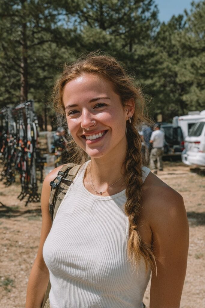 Loose Side Braid Shoulder Length — Classy Hiking Hairstyles