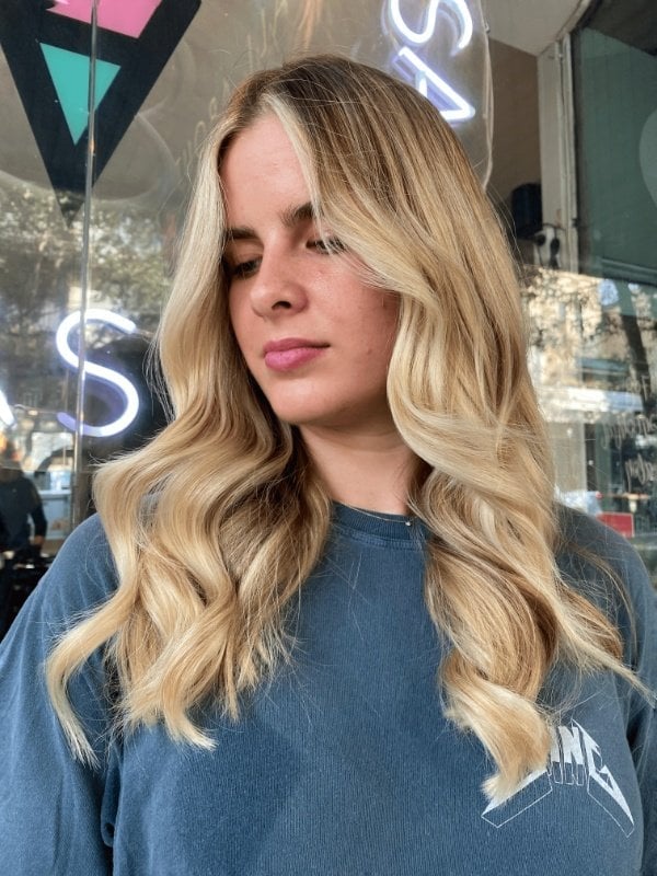 Collarbone Layers Face Framing Highlights — Classy Honey Hair