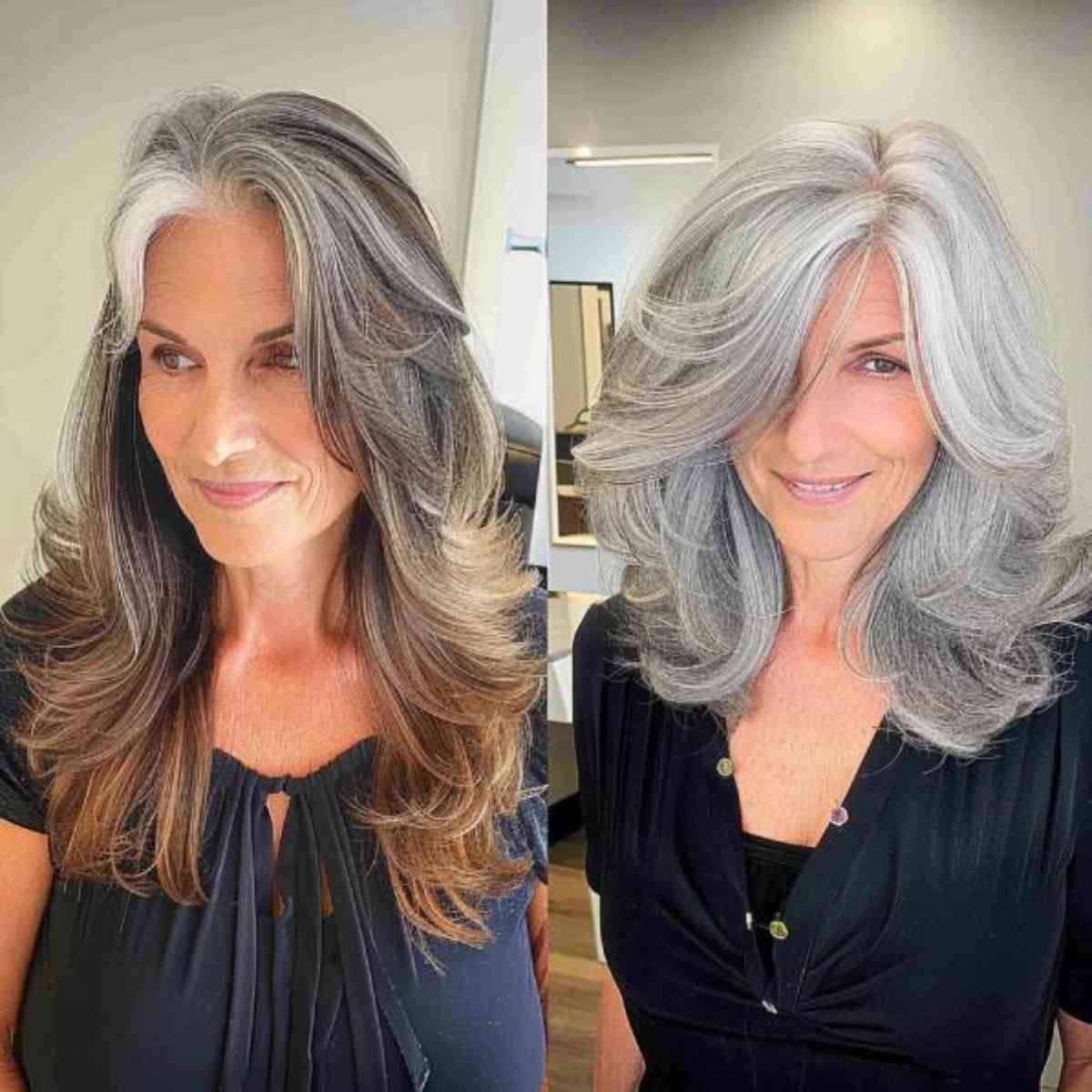 Mid-Back Icy Platinum With Ash Tones — Classy Icy Blonde Hair