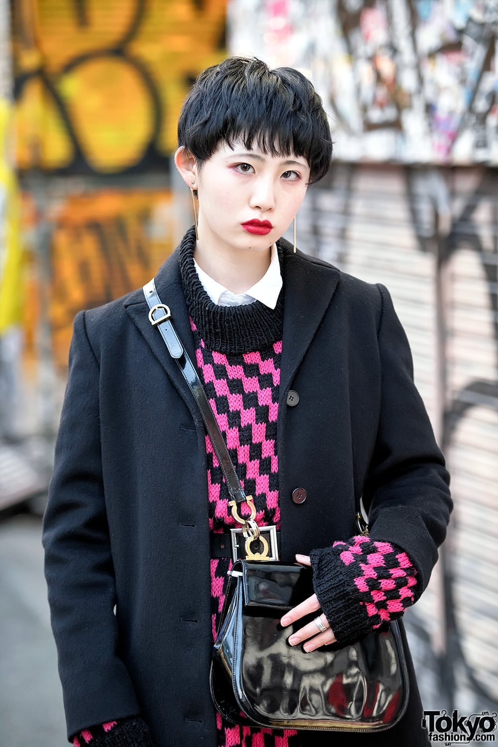 Short Textured Shag With Blunt Bangs — Classy Japan Hairstyles
