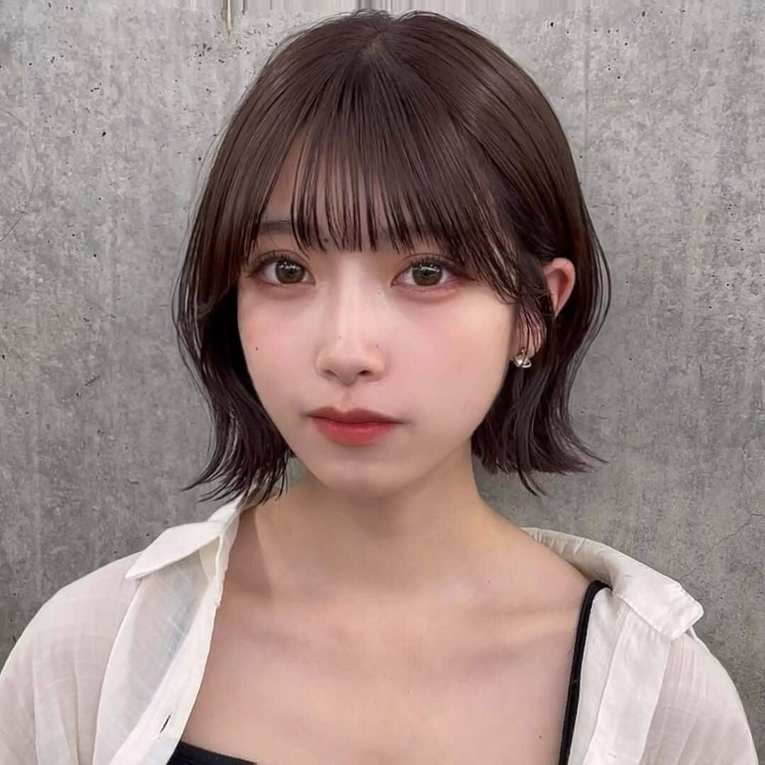 Short Bob With Wispy Bangs — Classy Japan Hairstyles