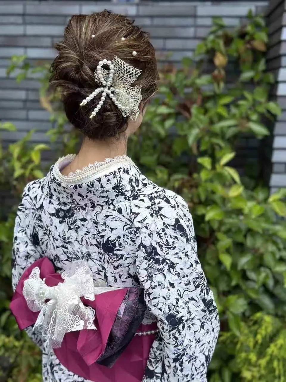 Long French Braid With Pearl Accents — Classy Japan Hairstyles