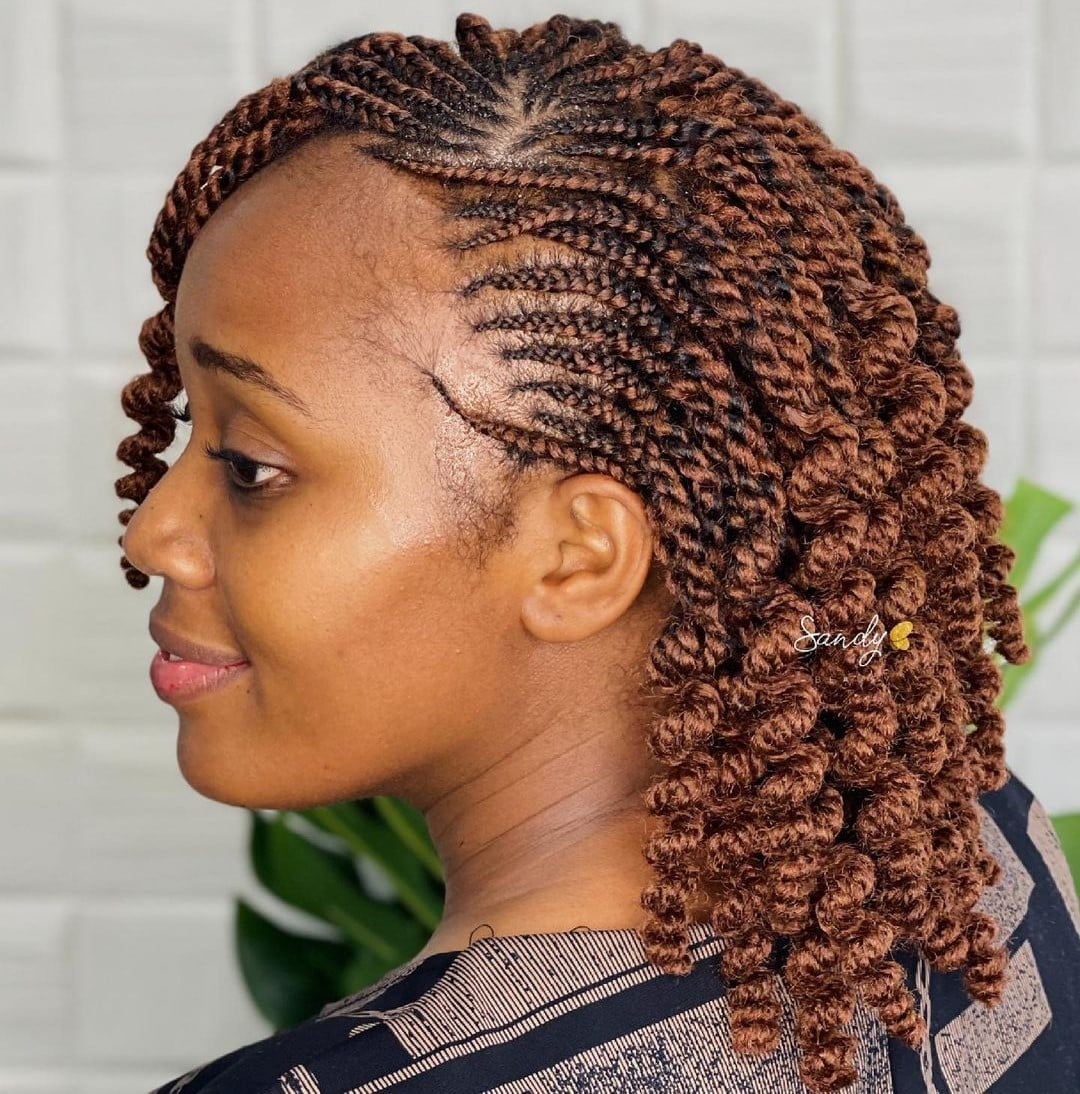 Collarbone Braids With Curls — Classy Kinky Hair