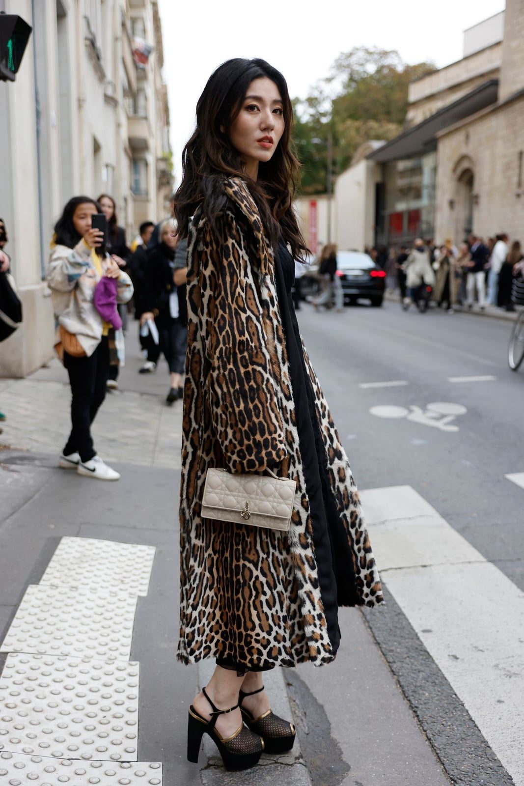 Dramatic Leopard Faux Fur Coat Dramatic Leopard Faux Fur Coat — Classy Leopard Outfits