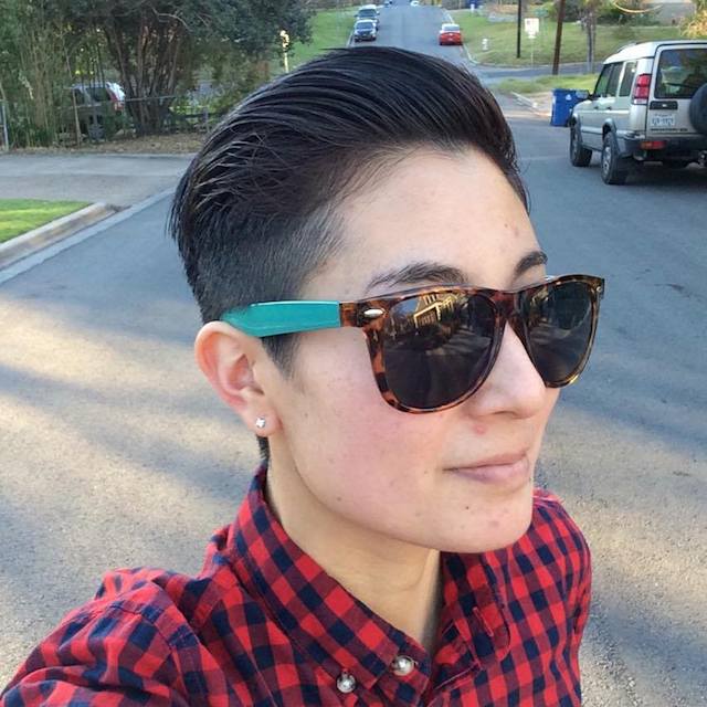 Short Black Curly Cut — Classy Lesbian Haircuts