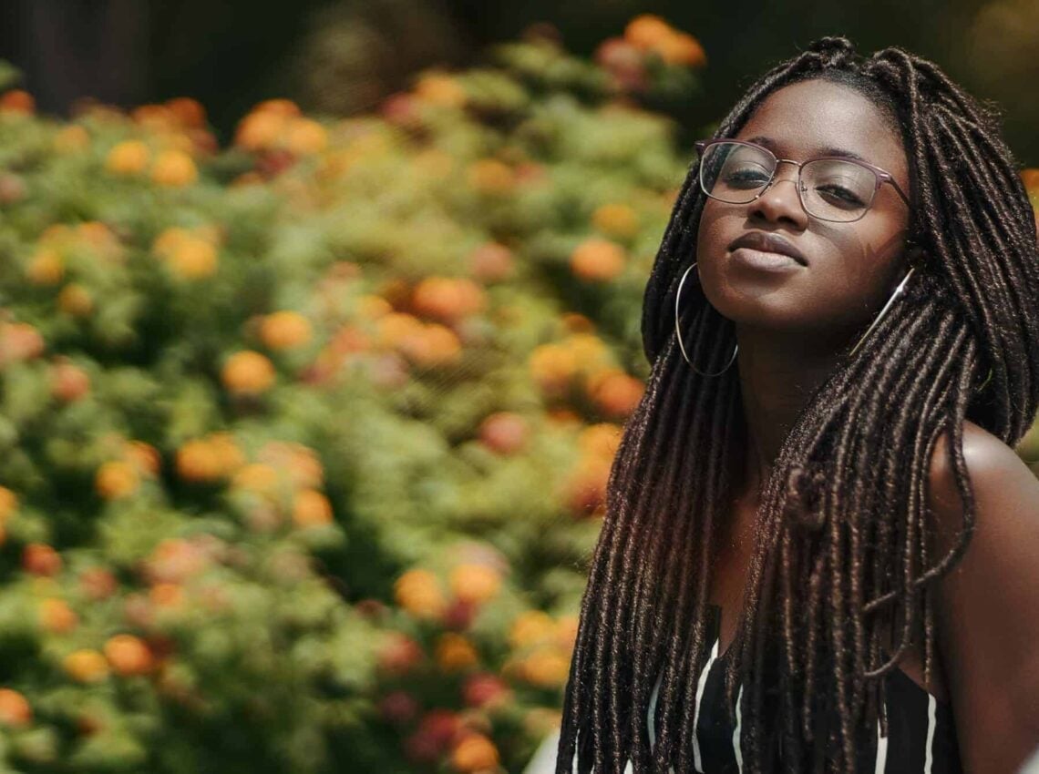 Mid-Back Thick Coily Dark Brown Locs — Classy Locs Hair