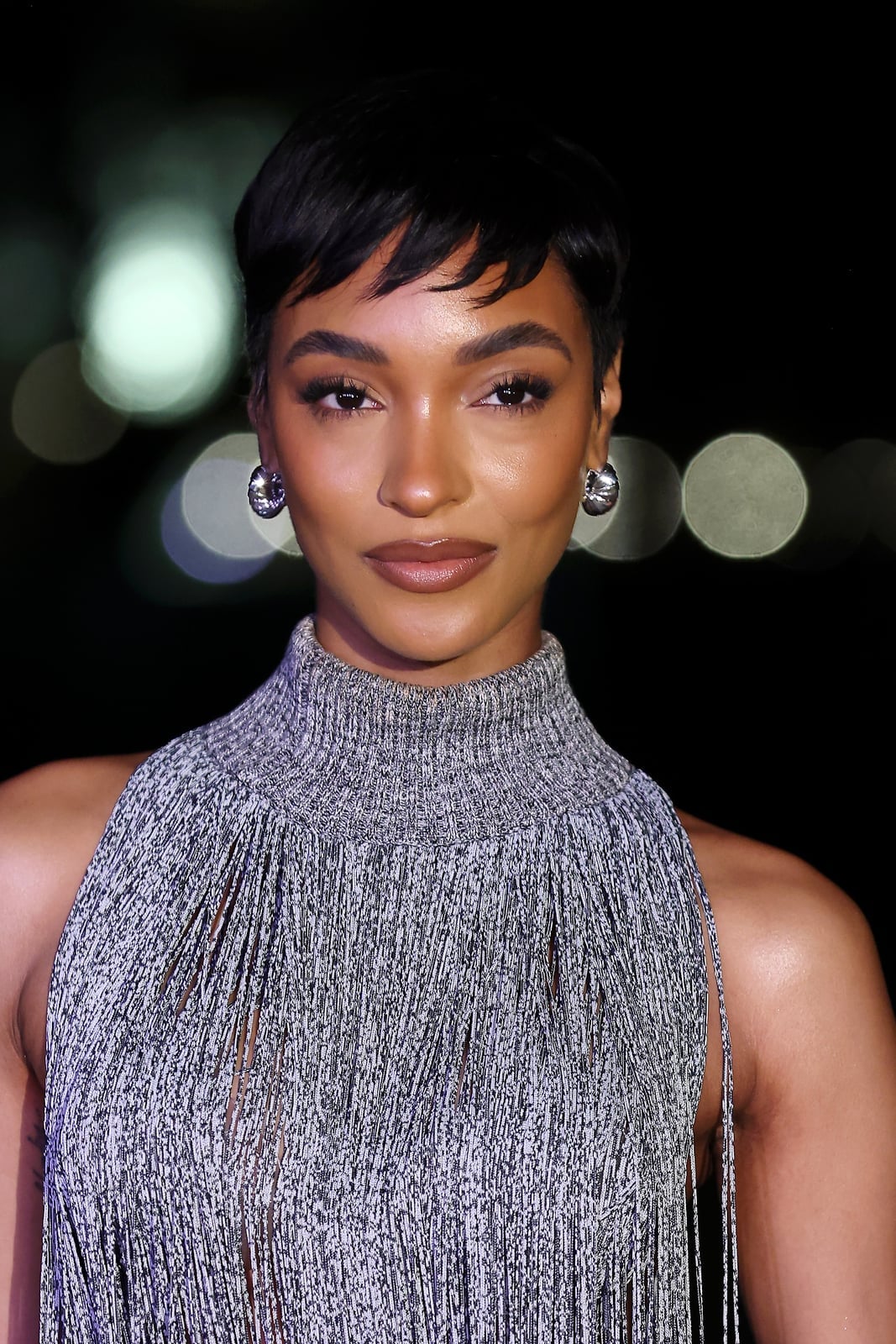 Black Thick Straight Pixie With Short Bangs — Classy Long Pixie
