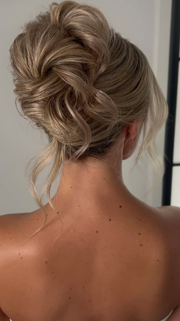 Ash Blonde Voluminous Loose Updo Ash Blonde Voluminous Loose Updo — Classy Loose Updo