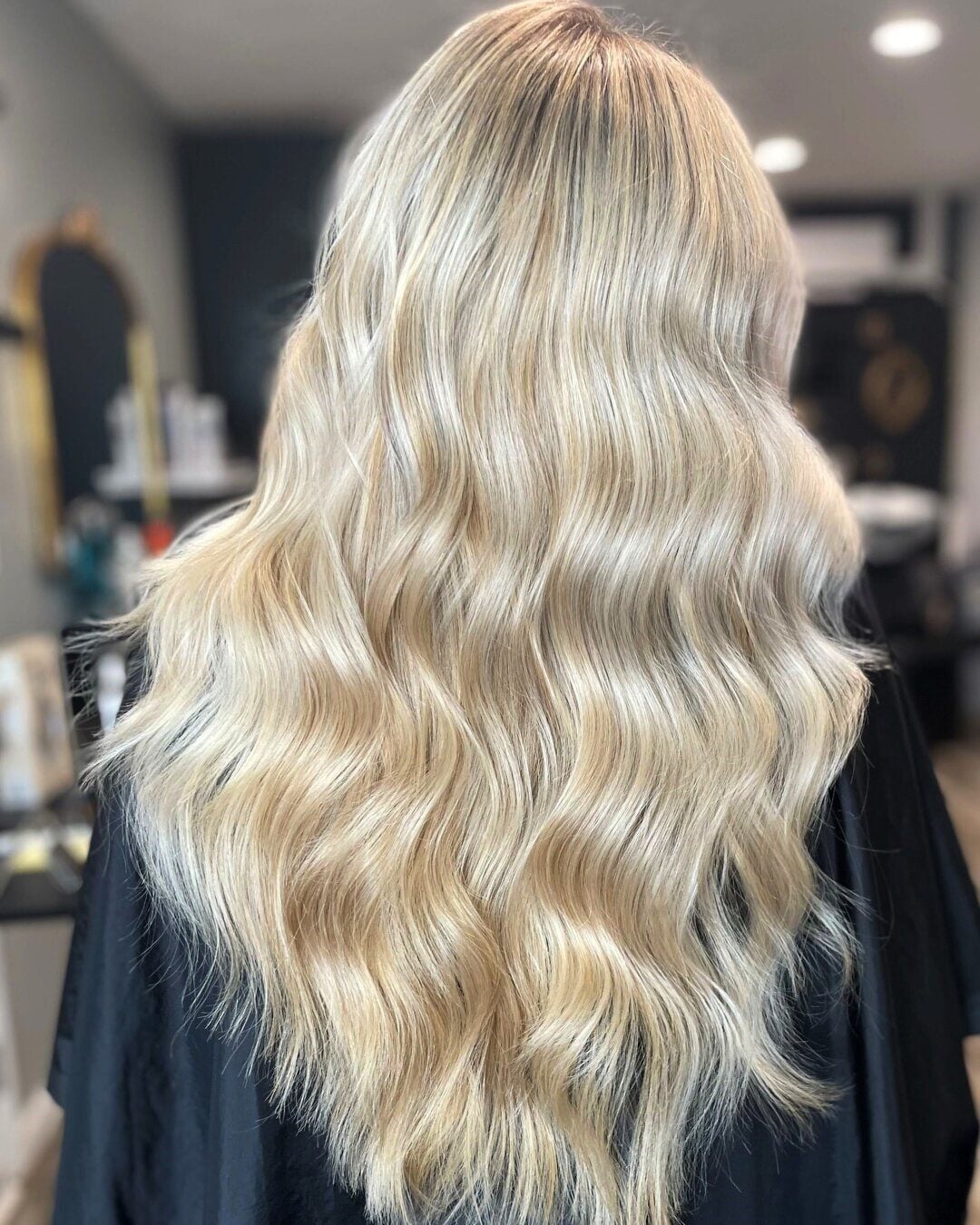 Ash Blonde Base With Darker Blonde Lowlights Depth, Mid-Back Ash Blonde Base With Darker Blonde Lowlights Depth, Mid-Back — Classy Lowlights for Blondes