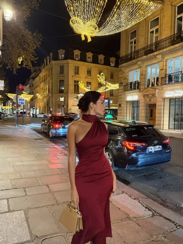 Black Suit with Maroon Mock Neck Top Black Suit with Maroon Mock Neck Top — Classy Maroon Outfits
