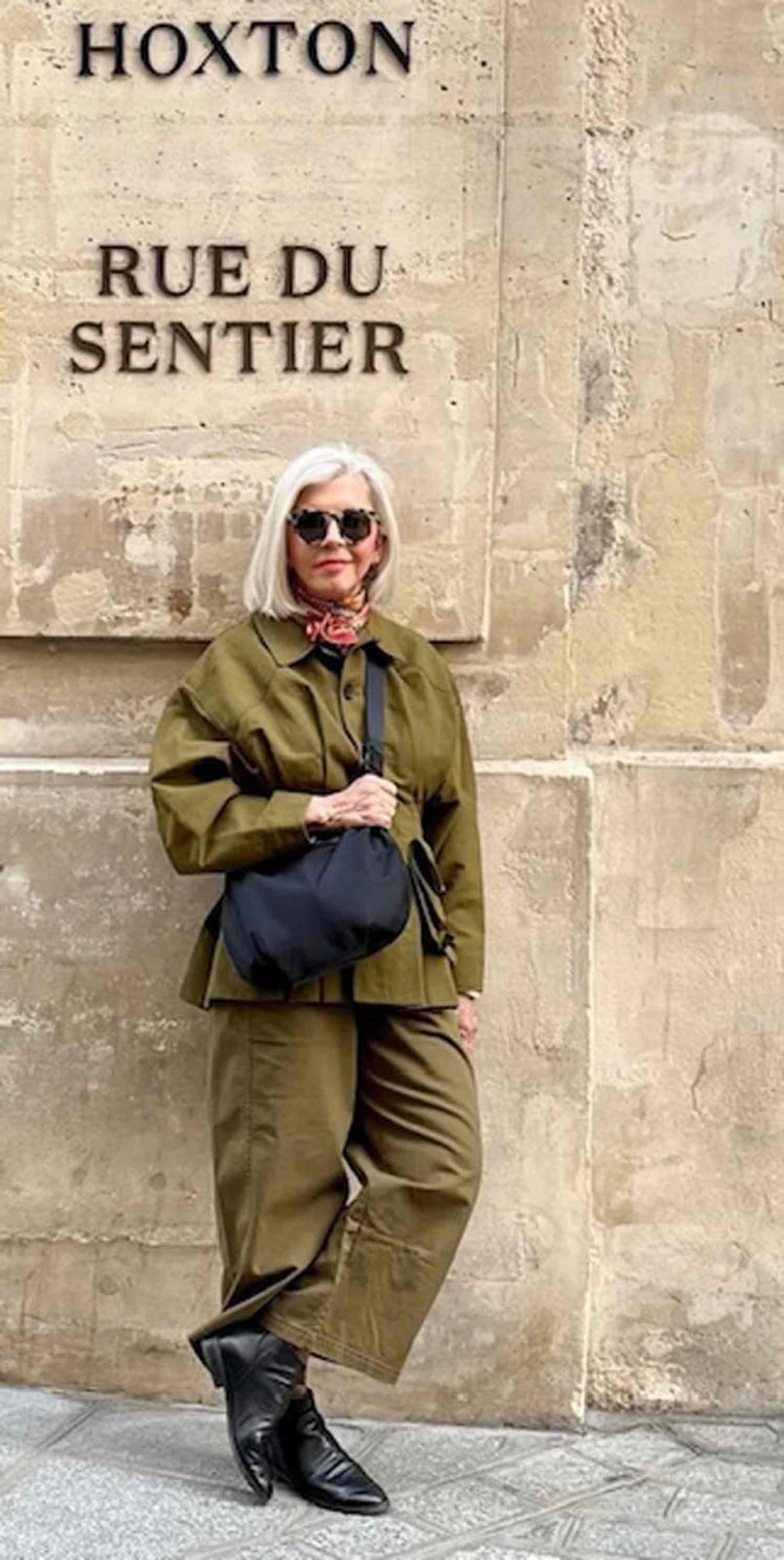 Olive Green Oversized Jacket and Trouser Set for Casual Outings Olive Green Oversized Jacket and Trouser Set for Casual Outings — Classy Matching Set Outfits