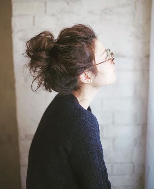 Dark Brown Classy Messy Bun Dark Brown Classy Messy Bun — Classy Messy Bun Outfit