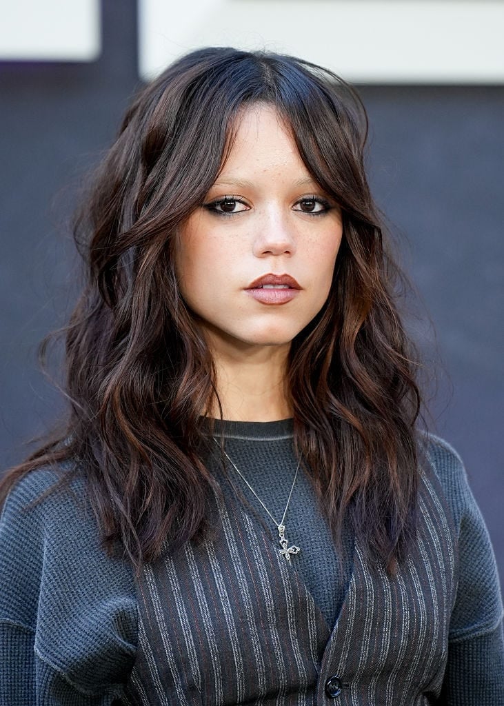 Mid-Back Shag With Curtain Bangs — Classy Mid Length Hair