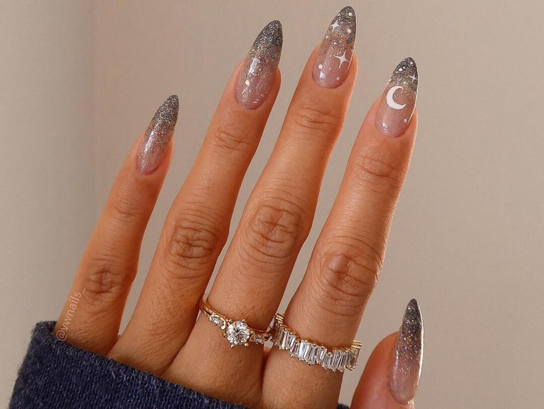 Heart White Outline Soft Square Nails Heart White Outline Soft Square Nails — Classy Nail Shapes