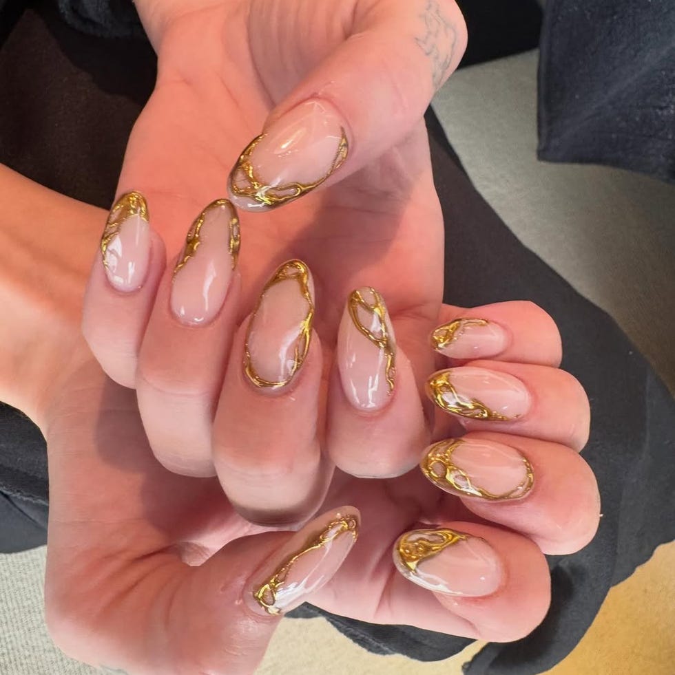 Celestial Glitter Gradient Long Stiletto Nails Celestial Glitter Gradient Long Stiletto Nails — Classy Nail Shapes