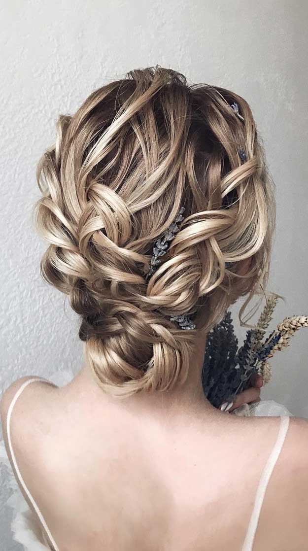 Collarbone Updo With Braids And Wispy Bangs Collarbone Updo With Braids And Wispy Bangs — Classy New Hairstyles