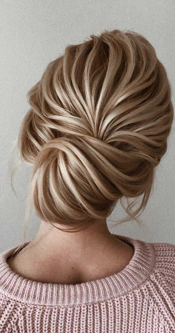 Ash Blonde Updo With Twisted Bun Ash Blonde Updo With Twisted Bun — Classy New Hairstyles
