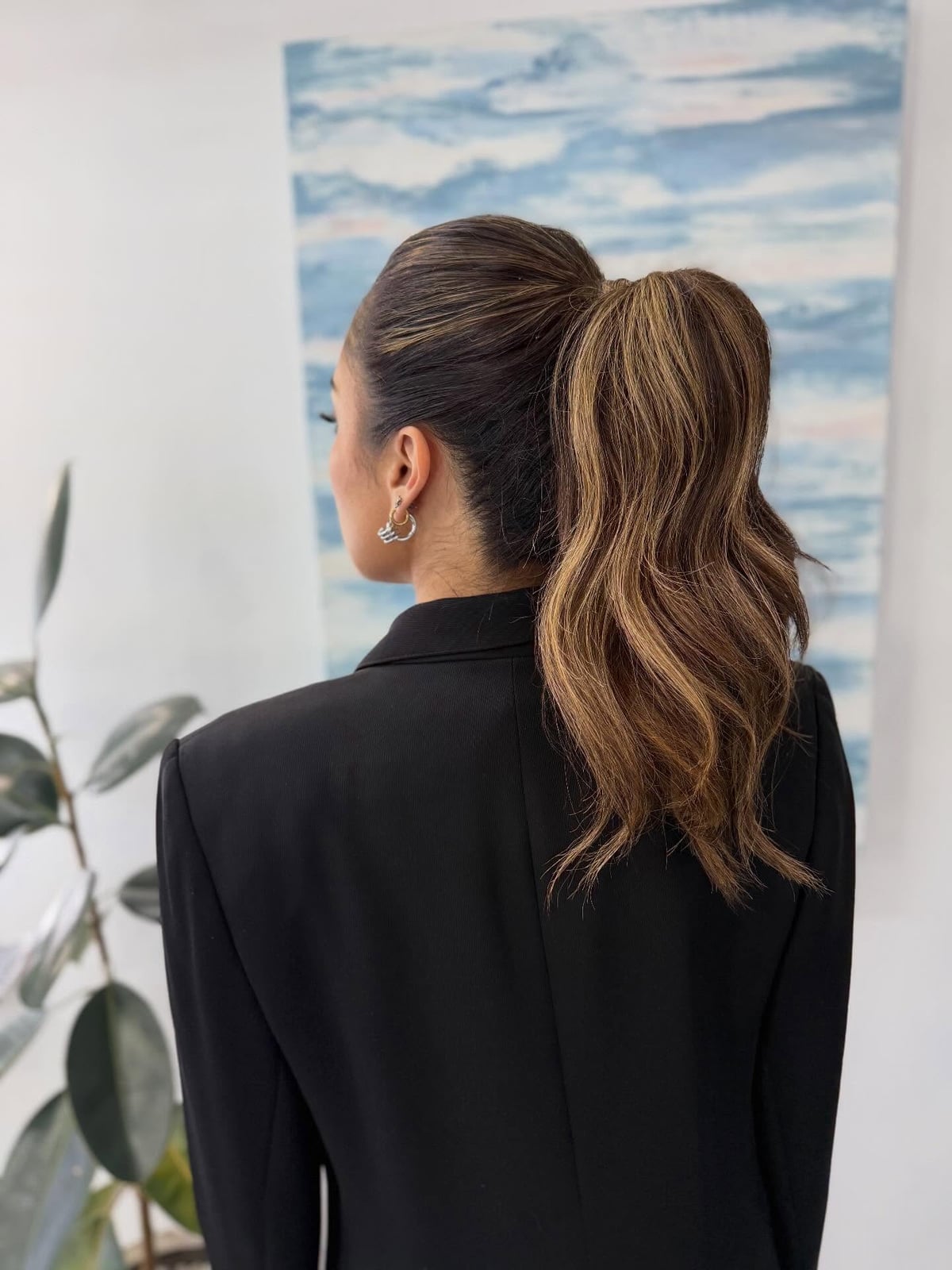 Sleek Dark Brown Low Bun, Close-Up Take — Classy Office Hairstyles