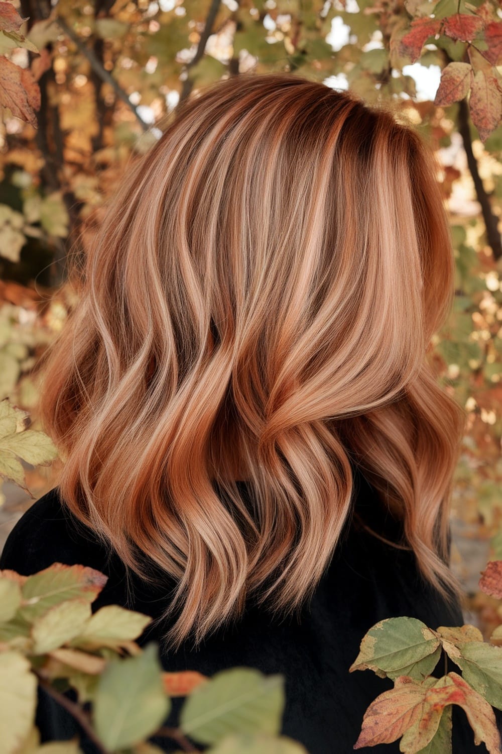 Shoulder Length Ombre Copper Base With Blonde Shoulder Length Ombre Copper Base With Blonde — Classy Ombre Hair