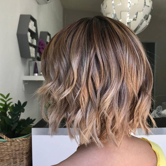 Long Layered Ombre Dark Brown To Bright Blonde Long Layered Ombre Dark Brown To Bright Blonde — Classy Ombre Hair