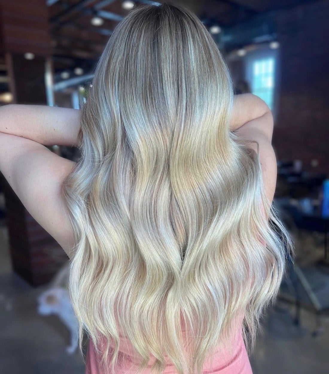 Mid-Back Ombre Dark Blonde To Light Blonde Mid-Back Ombre Dark Blonde To Light Blonde — Classy Ombre Hair