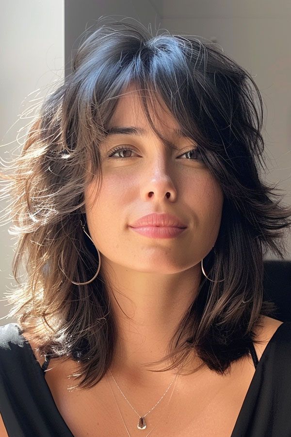 Sleek Collarbone One-Length Bob — Classy Outfit Hair