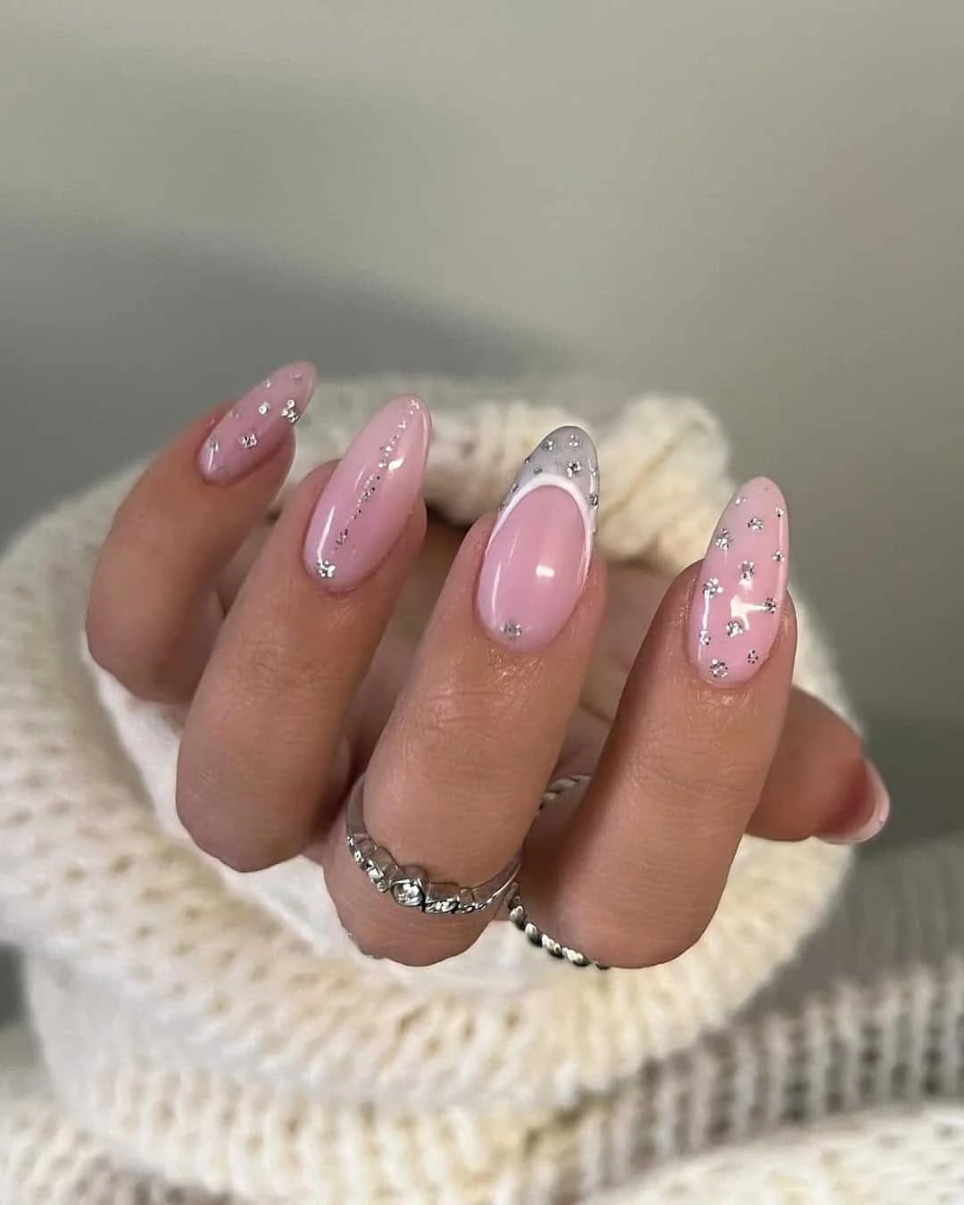 Pink Spring Nail Ideas — Classy Pink Almond Nails