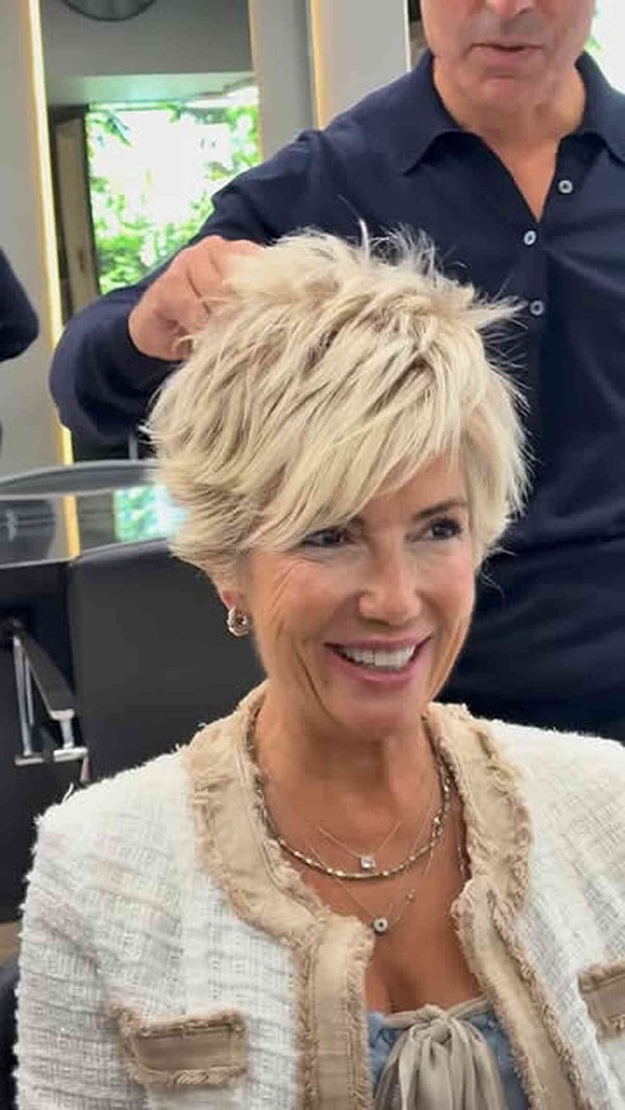 Choppy Platinum Blonde Pixie With Volume — Classy Pixie Cut