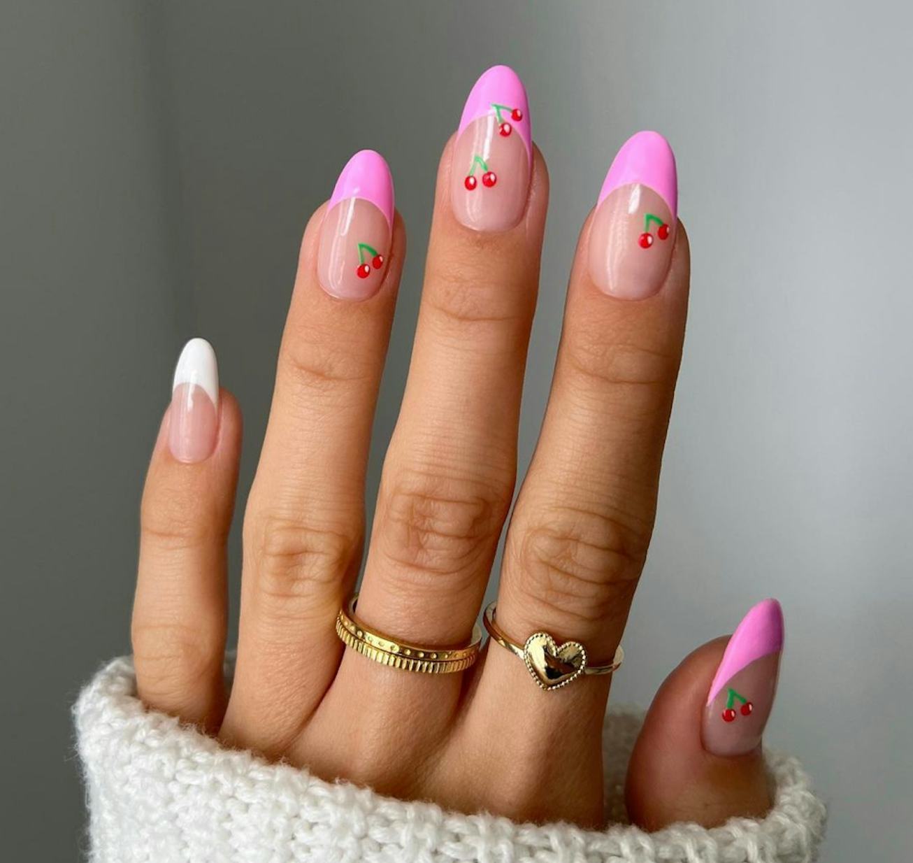 Long Almond Pearly White Chrome Long Almond Pearly White Chrome — Classy Preppy Nails