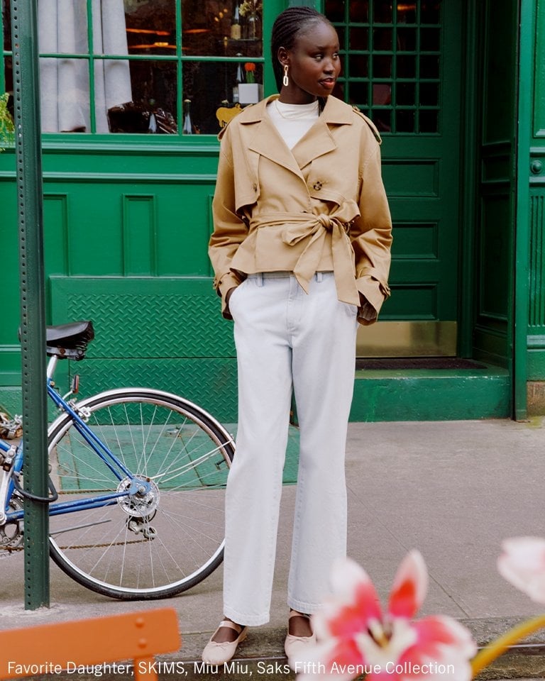 Trench Jacket Over Turtleneck and Straight-Leg Pants Trench Jacket Over Turtleneck and Straight-Leg Pants — Classy Preppy Outfits